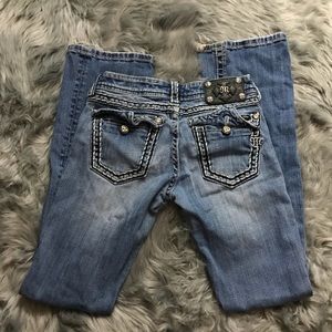 REDUCED MISS ME BOOT CUT JEANS